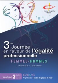 3ième journée en faveur de l'égalité professionnelle femmes-hommes. Le vendredi 3 avril 2015 à Thuir. Pyrenees-Orientales.  08H30